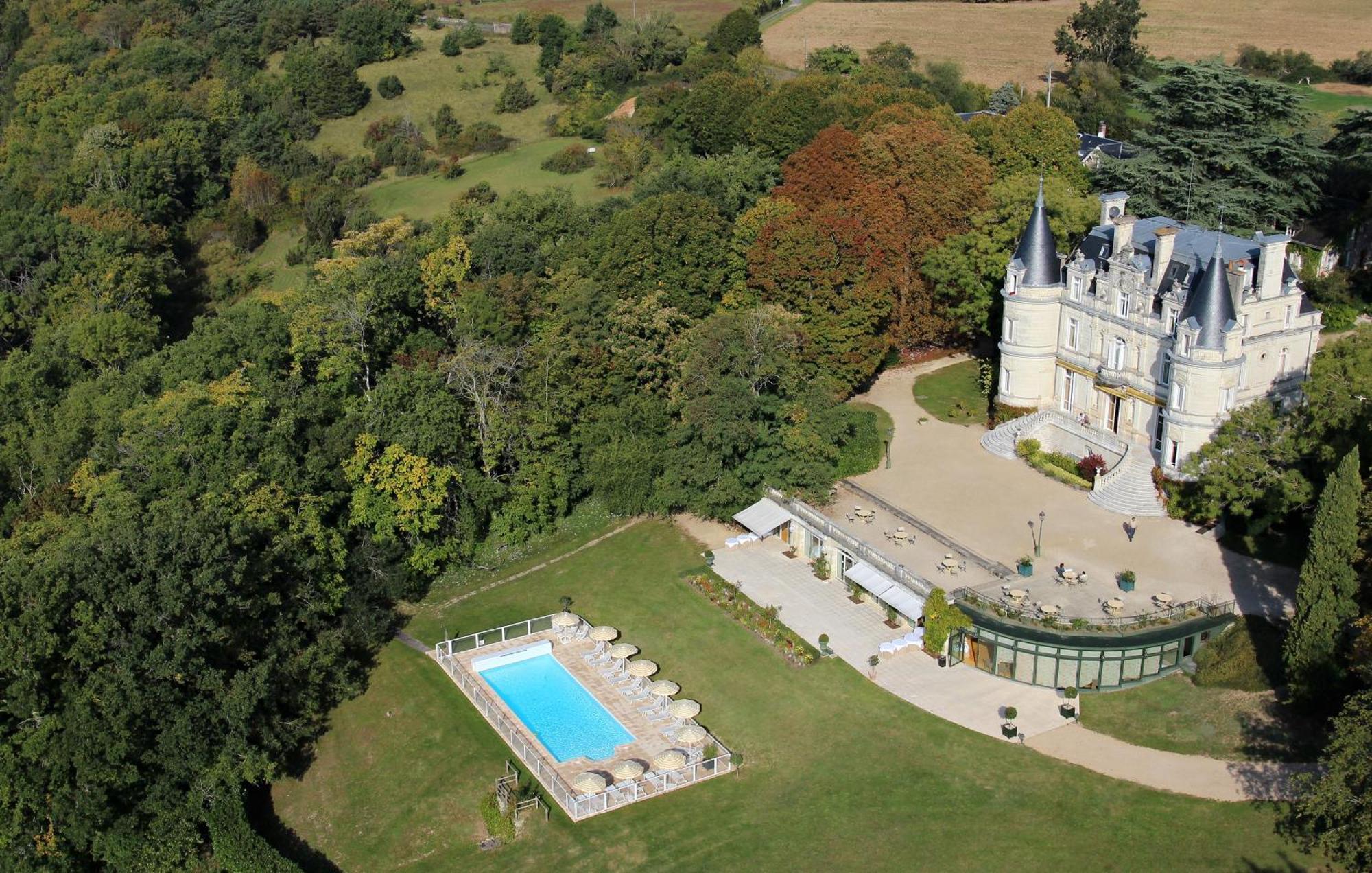 Domaine De La Tortiniere Hotel Veigné Exterior foto
